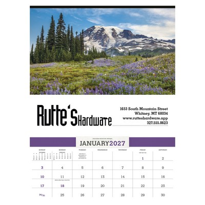 Triumph® Calendars American Splendor with Date Blocks Calendar